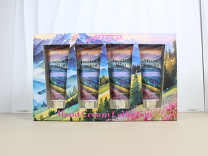 Colección <span class=keywords><strong>de</strong></span> <span class=keywords><strong>Crema</strong></span> <span class=keywords><strong>de</strong></span> <span class=keywords><strong>Manos</strong></span> Hidratante y Nutritiva <span class=keywords><strong>de</strong></span> Viaje - 4 Aromas (Eucalipto, Coco, Menta, Bayas) - Muestra Gratis - 2.7 FL OZ Cada Una - Product Image 2