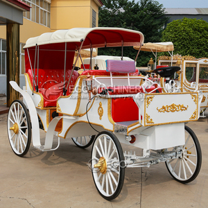 Nouvelle calèche électrique de mariage pour le tourisme, chariot de chevaux à vendre - Product Image 4