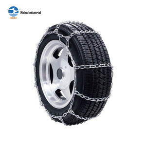 Chaînes à neige multi-usages HIDEA série 11 pour voitures, bus et camions légers avec maillons torsadés, tendeurs à came en option, motif diamant en filet - Product Image 4