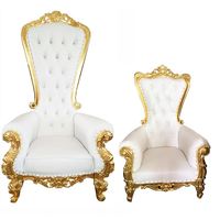 Dr. And Gold King — fauteuil en fer noir sculpté, Table de Burger pour marié et mariée, pédicure bleue, fabriqué en chine, nouvelle collection