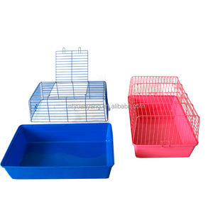 Grandes cages simples en fil de fer massif pour hamsters et chinchillas, cadre en métal, forme semi-circulaire, pour petits animaux - Product Image 4