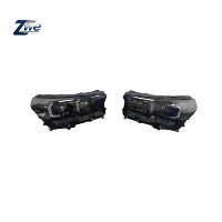 Faro Delantero LED Negro Estilo OEM para BMW Serie 5 G60 G68 2024, Conjunto de Luces OE 63115A87921 63115A87922, Homologado, 100% Probado