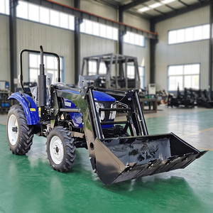 Mini Tractor Agrícola 4x4 con Cargador Frontal, Compacto, Diésel, para Huertos, de Fábrica China - Product Image 2
