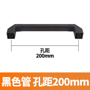 Aluminum Alloy Square Cabinet Handle 96mm Industrial CNC Numerical Control for Kitchen Wardrobe Living Room Hotel & Gym Usage - Product Image 5
