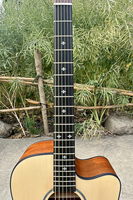 Aiersi Hot Selling Wholesale Price 41 Inch String Instrument Cutaway Spruce Mahogany Body Dreadnought OMBody Acoustic Guitar