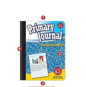 primary composition notebook grades k-2 school exercise book Better Office Products Primary Journal