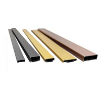 Profil en aluminium extrudé personnalisé professionnel 6005 6063 6061 OEM