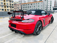 Kit de carrocería de alto rendimiento para Porsche 718 (982), estilo GT4RS actualizado, parachoques delantero, parachoques trasero, alerón, puntas de escape