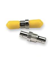 Adaptateur Fibre Optique SC, Coupleur Simplex SM MM OM1 OM2 OM3 OM4, Boîtier Métallique Noir avec Capuchon Anti-Poussière, Garantie 3 Ans
