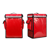 Sac à dos de livraison Sun Rider en bâche, décontracté, imperméable, isotherme, pour repas, sac isotherme de coursier, pliable et portable