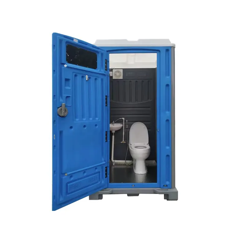Medyag Cheap Factory Movable Camping Outdoor Ceramic Toilet Basin Sets Temporary Portable Toilets Cabin