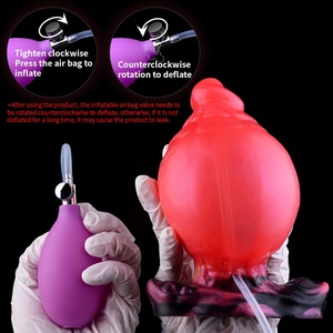 NNSX - Tapón Anal Grande de 8.8 cm de Diámetro, Inflable, de Silicona, para Hombres y Mujeres - Product Image 3