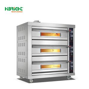 Horno de cubierta de control de gas licuado equipo de cocina comercial usado panadería tamaño personalizado - Product Image 3