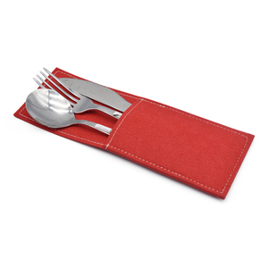 Posate avvolge tavola addobbi per cena utensili riutilizzabili contenitore forchette porta argenteria marsupio - Product Image 1
