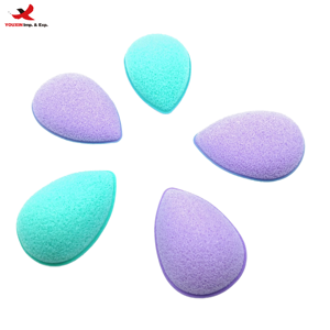 Mini Esponja Cosmética en Forma de Lágrima para Dedo, de 3 Días de Duración, para Uso Húmedo o Seco, Esponja de Maquillaje en Polvo con Cojín de Aire, GZ RTS, Pedido Mixto al por Mayor - Product Image 1