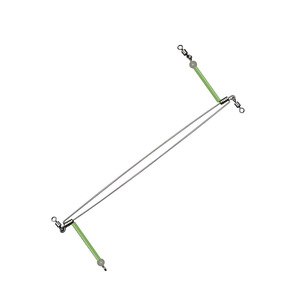 Divisor de anzuelos extraíble de acero inoxidable, 40, 60, 80, 100, 120 cm, accesorio que brilla en la oscuridad para aparejos de pesca en agua salada - Product Image 1
