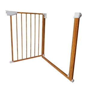 Barrière de sécurité intérieure pour bébé à double verrouillage et fermeture automatique en fer/plastique, installation facile, barrière de sécurité enfant, fixation par <span class=keywords><strong>pression</strong></span>, pour escaliers pour animaux domestiques - Product Image 4