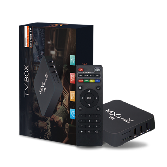 Set Top TV BOX Manufacturer Original Wholesale Mxq Pro 4k Tvbox Mxqpro 5g Wifi Smart Android Tv Box Mxq Pro 4k 5g