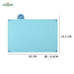 Juego de 4 piezas ecológicas de paja de trigo y tablas de cortar de plástico PP tablas de cortar de clasificación de cocina - Product Image 2