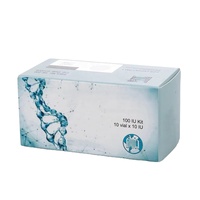 Boîte blanche pour flacons 3 ml x 10, lot de 5 flacons, étiquettes et boîtes personnalisées imperméables pour flacons