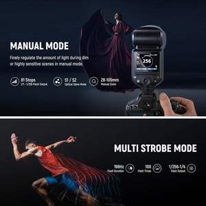 <span class=keywords><strong>NEEWER</strong></span> Z2-C 2.4G TTL Flash Speedlite à tête ronde pour <span class=keywords><strong>Canon</strong></span> Flash Light pour DSLR Camera - Product Image 3