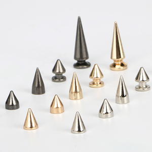 Thép không gỉ Kẽm hợp kim Punk quần áo phụ kiện phần cứng trong màu sắc - Product Image 4