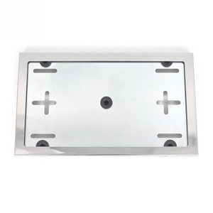 Cadre de plaque d'immatriculation de voiture européenne, version courte, directement de l'usine russe - Product Image 6