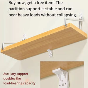 Étagères flottantes réglables en bois MDF Supports de rangement muraux de <span class=keywords><strong>cuisine</strong></span> adaptés aux enfants pour la literie Unités de présentation de la salle de bain <span class=keywords><strong>Cuisine</strong></span> à domicile - Product Image 6