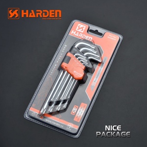 Set di 9 Chiavi Torx <span class=keywords><strong>Lunghe</strong></span> HARDEN, Chiavi a L, Chiavi Allen - Product Image 5