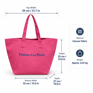 Bolsa de Mano de Lona con Logotipo Personalizado y Eslogan, Bolsa de Compras de Hombro de Algodón de Gran Capacidad Multicolor para Mujer, Promoción al por Mayor - Product Image 5
