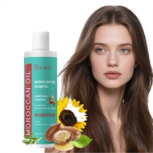 OEM Anti-Dandruff Anti-Frizz Argan Olive Oil Organic Curly Hair Salon <b>Shampoo</b> Station Repair Damaged Hydration Morocco Oil - Product Image 3