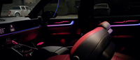 Éclairage d'ambiance dynamique pour tableau de bord Porsche Cayenne 2024+ : Bande lumineuse de console centrale et éclairage de cache-haut-parleur de porte