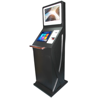 Kiosque à double écran accepteur de billets de banque kiosque de paris sportifs accepteur de billets paiement de factures kiosque de jeu