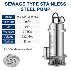 QY High-Lift Stainless Steel <b>Submersible</b> <b>Pump</b> Corrosion Resistance for Clean <b>Water</b> Heat Resistant for Pharmaceutical Wastewater - Product Image 3