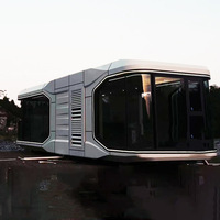 Capsule spatiale mobile Lu Ban Zhu Sanya pour le tourisme, B&B sans restriction de zone, en aluminium, avec isolation EPS