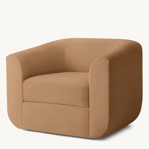 Muebles modernos Aria tela giratoria Club silla sofás de lujo sala de estar sillón para el hogar Hotel apartamento Hall Villa - Product Image 2