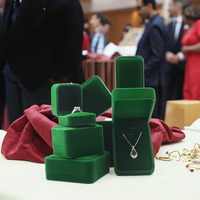 Boîte à bijoux élégante et personnalisée de luxe, boîte à bijoux personnalisée pour bracelets, colliers, boucles d'oreilles et bagues, emballage