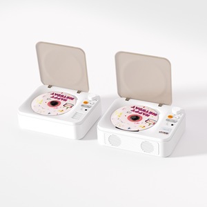 เครื่องเล่นซีดีพกพา บลูทูธ ชาร์จไฟได้ ระบบเสียงไฮไฟ ใช้ได้ทั้งในบ้านและนอกบ้าน ช่องเสียบหูฟัง USB  ลดราคาพิเศษ - Product Image 1