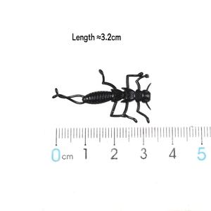 Leurre de pêche souple Stonefly <span class=keywords><strong>Nymphe</strong></span> <span class=keywords><strong>pour</strong></span> la truite Bluegill Perch Creek Appât <span class=keywords><strong>pour</strong></span> Crappie Stripper Trout Fly Tying Material - Product Image 2