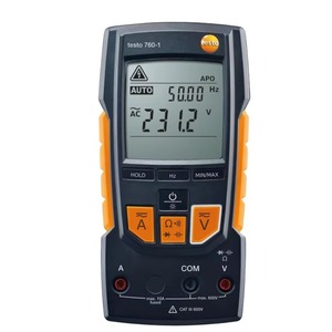 Multimètre numérique Testo 760-1 avec détection automatique des paramètres de mesure, garantie 1 an, fabriqué en Allemagne - Product Image 1