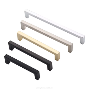 CY-01.43 thép không gỉ đồ nội thất phần cứng màu sắc khác nhau Chất lượng cao Thanh Vuông xử lý tủ bếp ngăn kéo cửa xử lý - Product Image 2