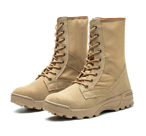 Botas de Desierto DFB830 de Alta Resistencia a la Temperatura, Botas Tácticas Anti-Impacto y Anti-Puñaladas para Combate en la Selva, Botas de Senderismo de Caña Alta para Hombre - Product Image 4
