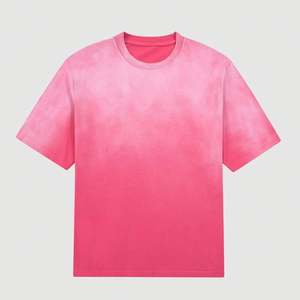 Camiseta de algodón estilo europeo y americano, lavada, retro, de corte regular, para hombre, manga corta, con estampado hip hop, transpirable. - Product Image 3