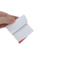 Bloc-notes adhésifs personnalisés pour bureau, avec logo de marque, procédé de reliure par collage, papier épais, fabricant direct