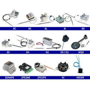 Двухзонный термостат с регулируемым контролем, выключатель перегрева, нержавеющая сталь, ручное управление, для гаража и бытового использования, модель JPCI 8H 1 - Product Image 3
