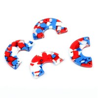 En gros écaille de tortue perle acétate acrylique boucle d'oreille blanc breloques résultats pont en forme de pendentif résine blancs fabrication de bijoux