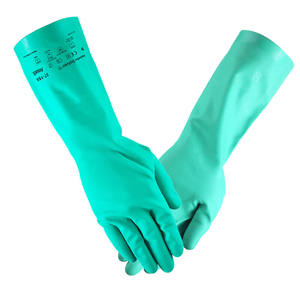 Gants de sécurité résistants aux produits chimiques <span class=keywords><strong>Ansell</strong></span> 37155 en <span class=keywords><strong>nitrile</strong></span>, fabrication directe d'usine, protection industrielle, durables, flexibles, épaisseur 0,33 mm - Product Image 5