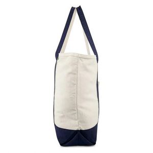 Sac de courses en coton réutilisable très résistant, sac fourre-tout en toile pour étudiants, avec logo personnalisé imprimé - Product Image 3