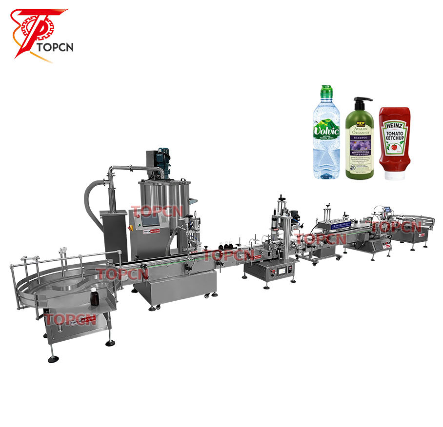 Automatic Tomato Ketchup Jam Jar Paste Chili Sauce Bottle Filler ...