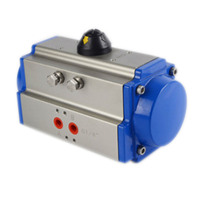 Gerade reisen ventil pneumatische antrieb pumpe, einstellbare pneumatische gas antrieb ball, pneumatische elektrische antrieb 220v 380v